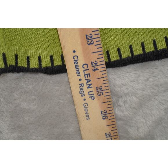 Vintage Lime Green Playboy Knit Tank Top Sleeveless Y2K Bunny Logo – Small - Picture 4 of 5